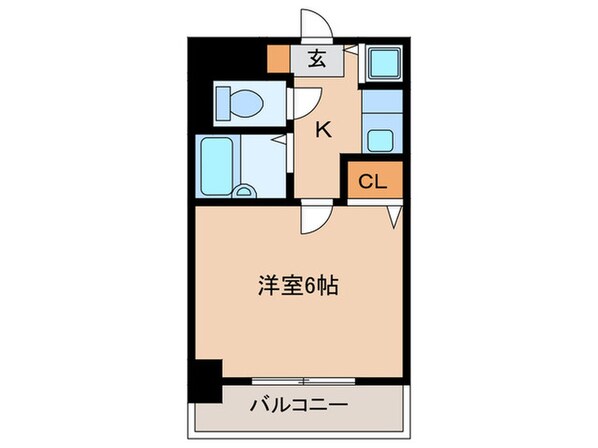 ダイナコート鳥飼(902)の物件間取画像